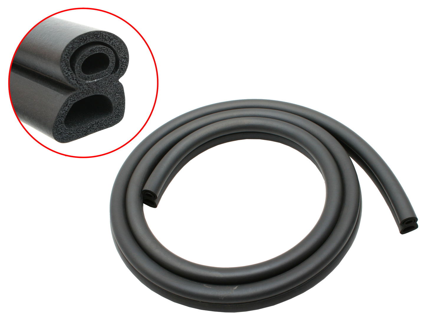 Holden Wagon Lower Tailgate Seal Rubber HD HR HK HT HG HQ HJ HX HZ NEW - RBS1013