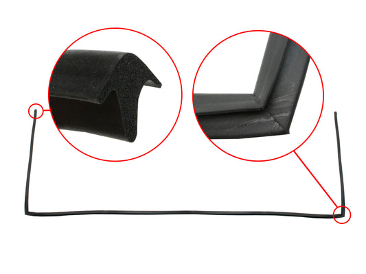Holden Tailgate Lower Rubber Seal FJ Panel Van boot tail gate tail gate - RBS1019