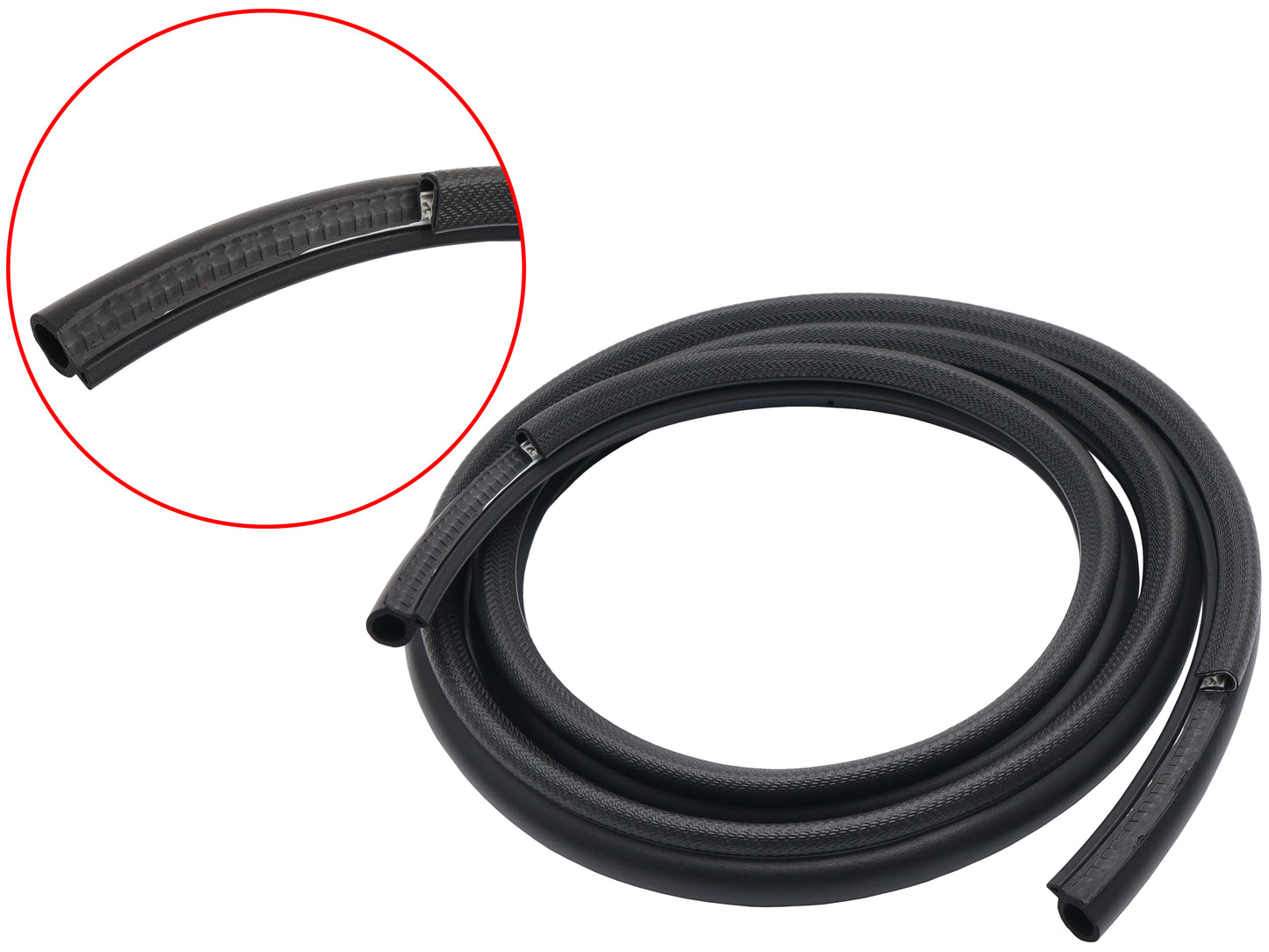 Ford Tailgate Lower Rubber Seal XA XB XC Station Wagon boot tail gate - RBS2051