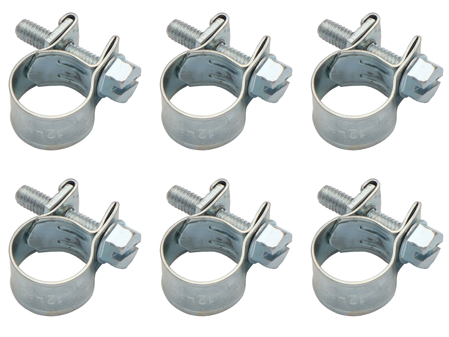 Universal Clamp Kit (6 pcs) EFI Hose 12-14mm electronic fuel injection clamps - RC0045
