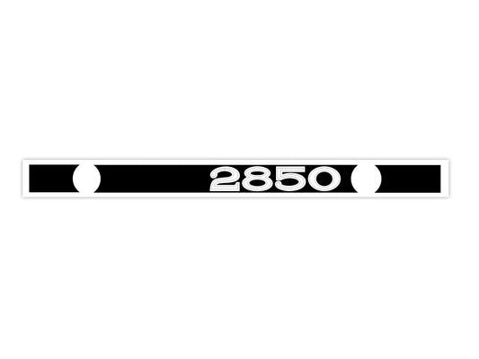 Rocker Cover Decal ‘2850’ Holden LC LJ - RCD1008A