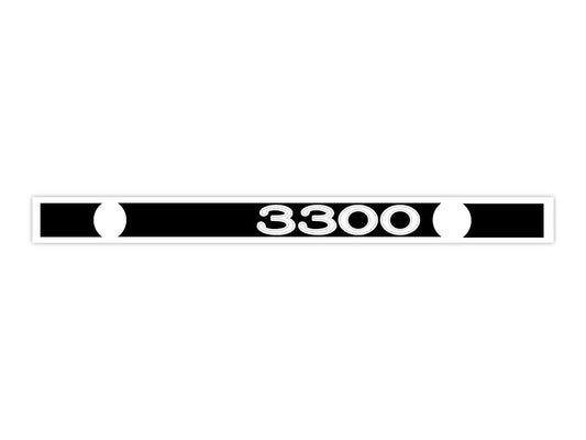Rocker Cover Decal ‘3300’ Holden LC LJ - RCD1009A