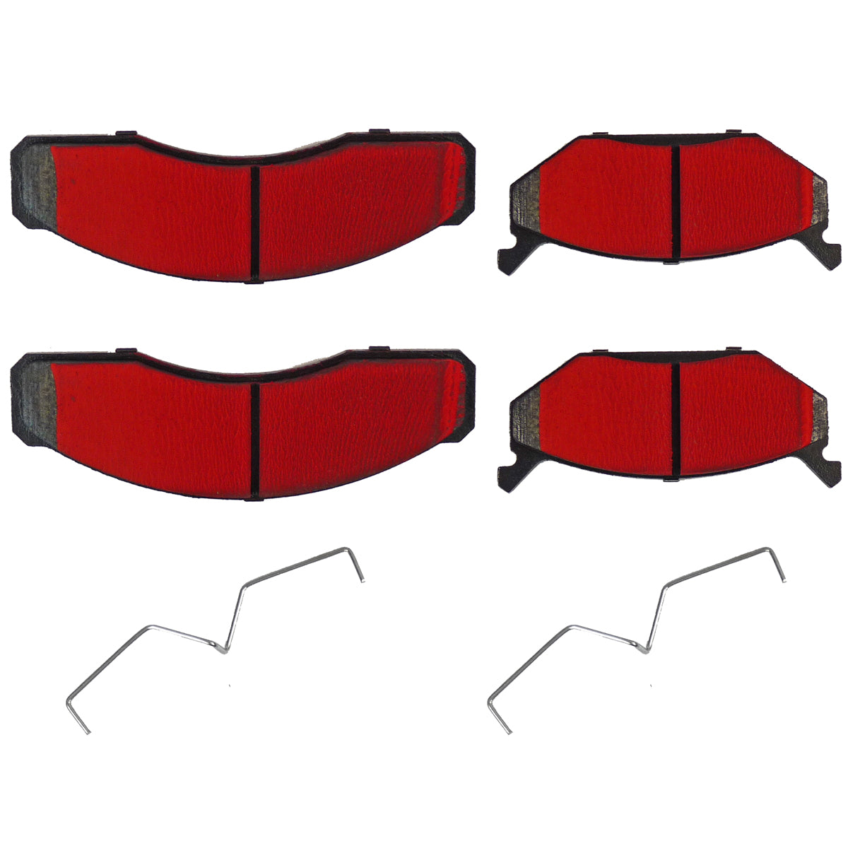 RDA GP MAX Front Disc Brake Pads (Girlock Cast Iron Caliper) Holden HQ HJ HX / Valiant VG-CL - RDB1004-rda