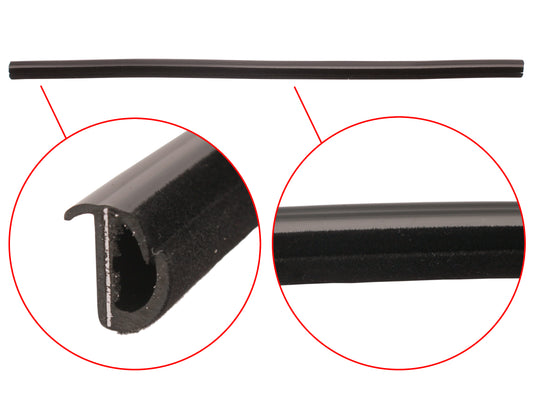 Holden Commodore REAR Door Weather Belt Rubber Strip INNER x1 VB VC VH VK VL - RDB1004