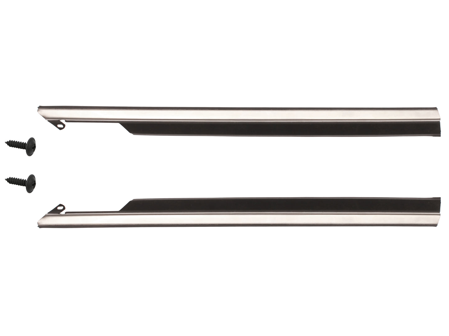 Holden Commodore Rear Quarter Panel Belt Chrome Moulding PAIR VL Sedan trim - RDB1004D