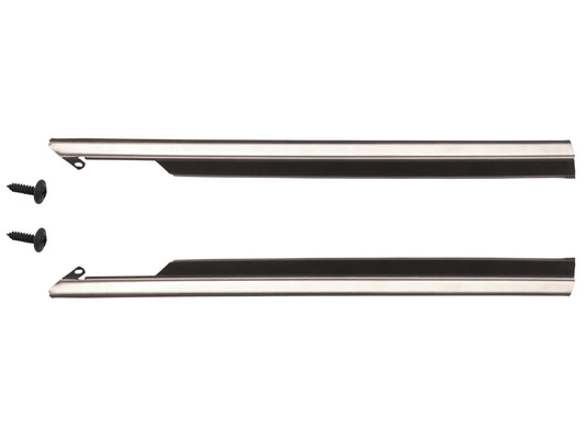 Holden Commodore Rear Quarter Panel Belt Chrome Moulding PAIR VL Sedan trim - RDB1004D