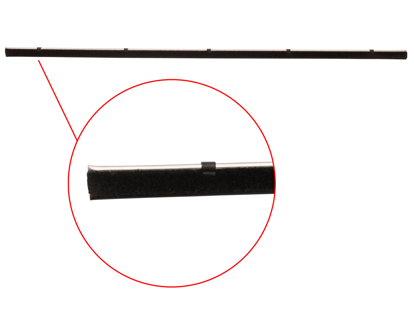 Holden Door Weather Belt FRONT INNER Left or Right x1 Torana LC LJ SEDAN rubber - RDB1024