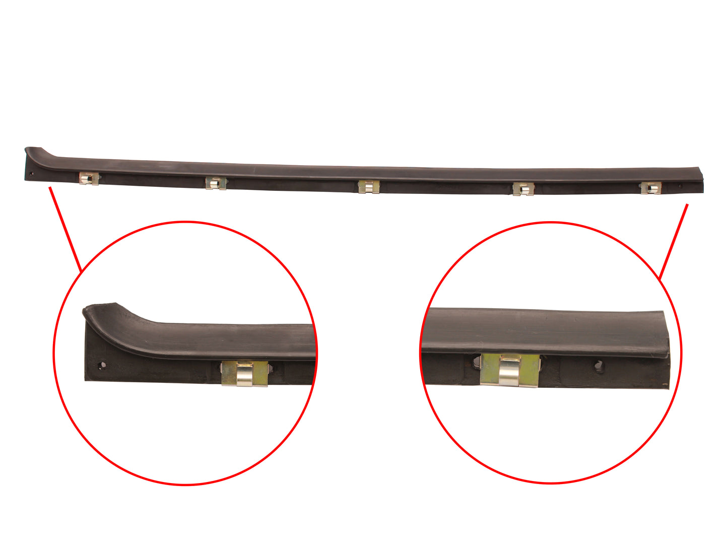 Holden Door Weather Belt OUTER LEFT REAR / RIGHT FRONT EJ EH Strip Seal - RDB1028