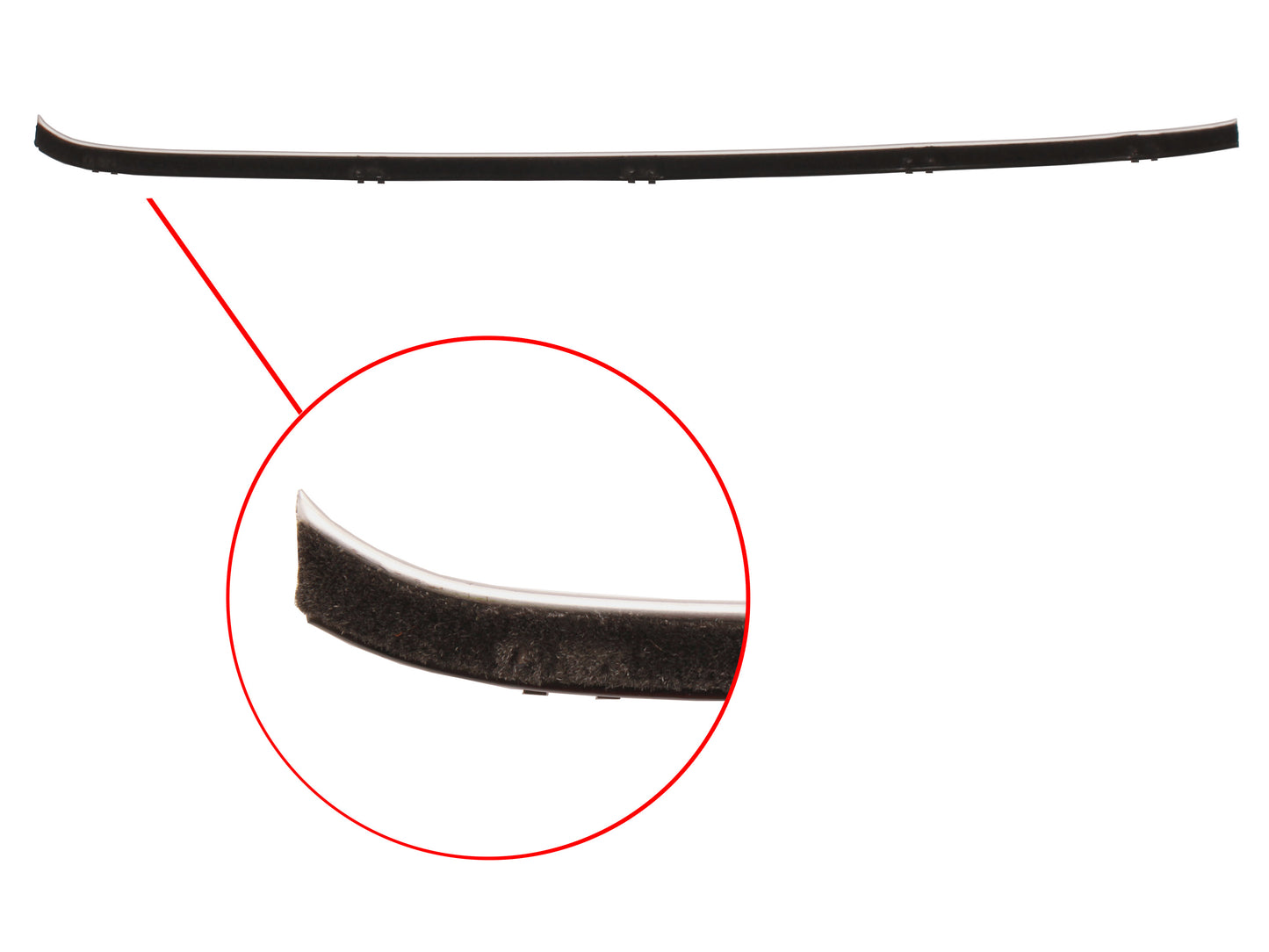 Holden Door Weather Belt INNER LEFT REAR. EJ EH strip seal rubber - RDB1031