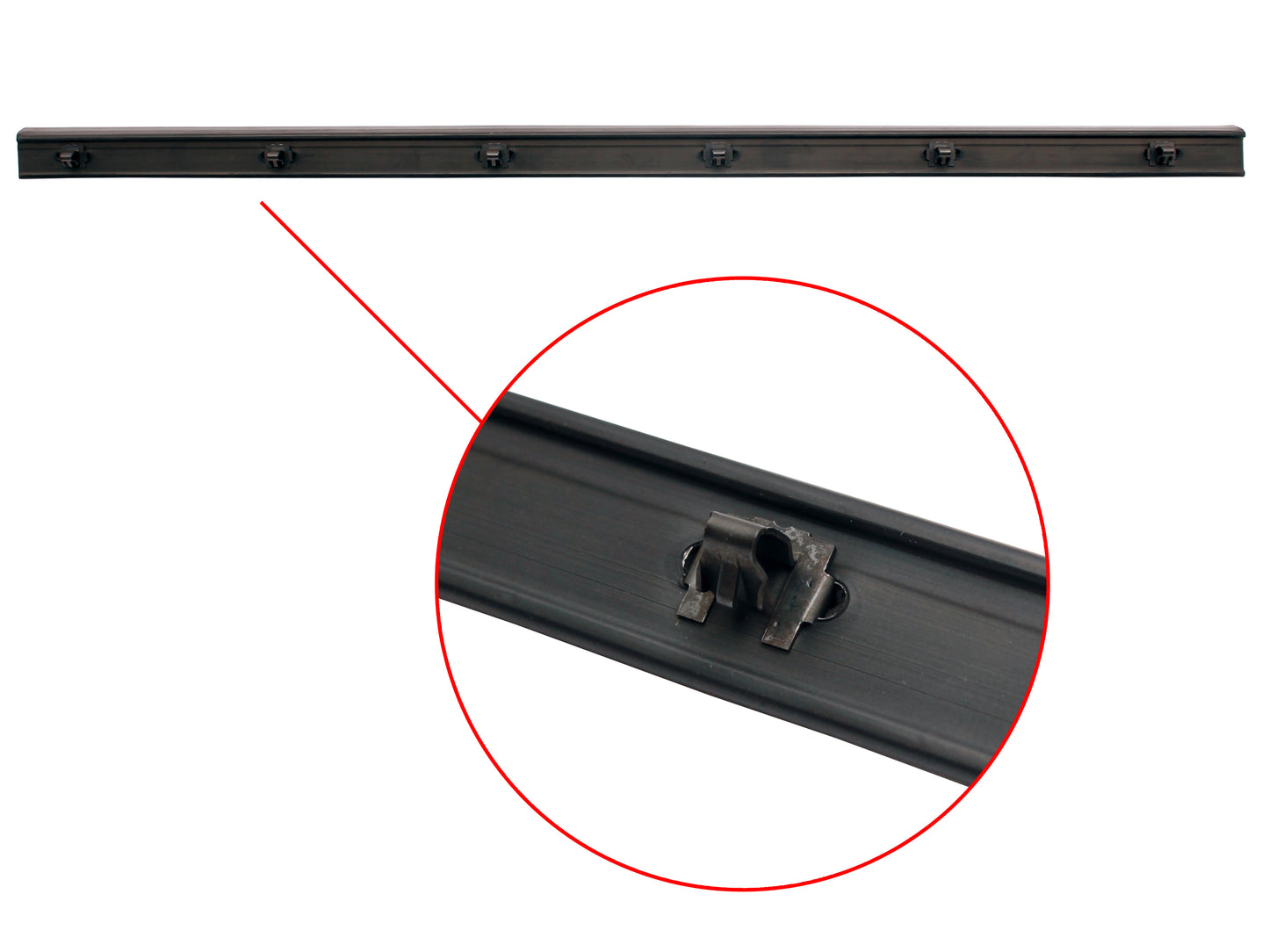Holden Door Weather Belt Strip Seal REAR OUTER LEFT HQ HJ HX HZ Weatherstrip - RDB1051