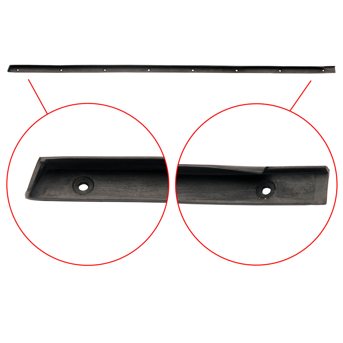 Holden Monaro Weather Seal Door Belt FRONT RIGHT INNER HK HT HG rubber - RDB1080