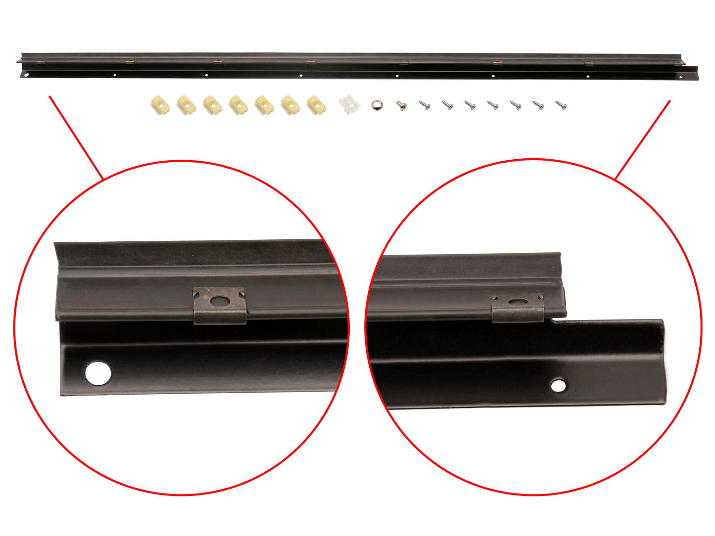 Holden Weather Door Belt Seal HQ HJ Monaro Coupe LEFT OUTER rubber strip - RDB1082