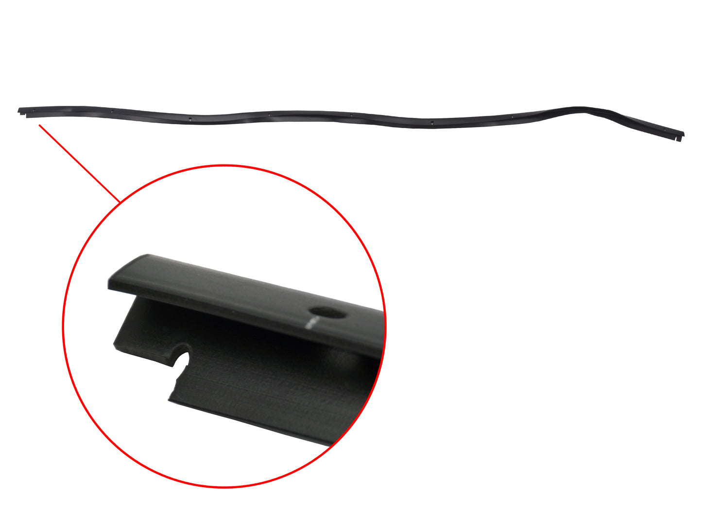 Holden Wagon Tailgate Outer Weather Belt Seal HD HR rubber mould - RDB1084