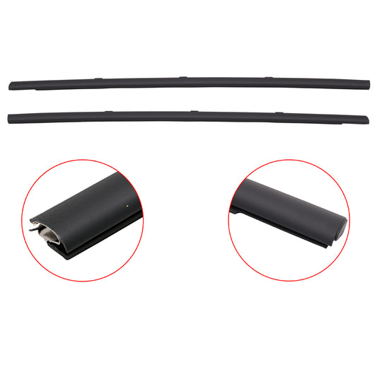 Outer Door Belt Kit Genuine Black VT VU VX VY VZ Left & Right Hand Front - RDB1091