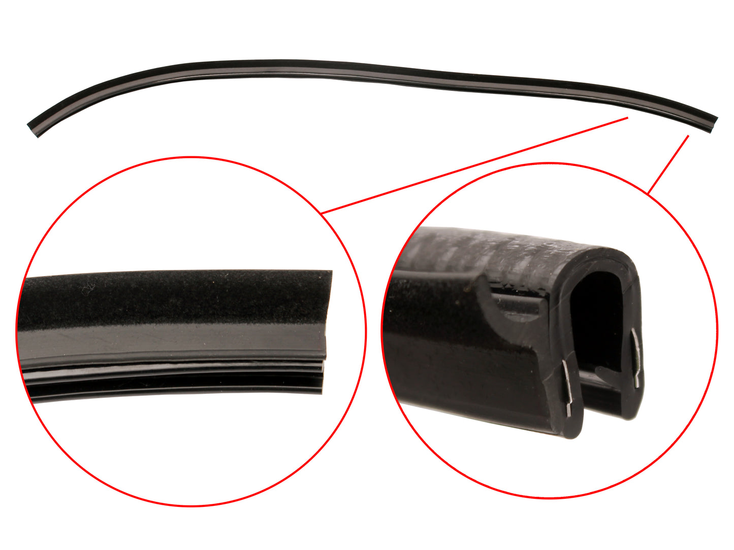 Holden Monaro Coupe Weather Door Belt Seal FRONT INNER Left or Right HQ HJ HX - RDB1172