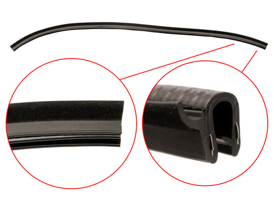 Holden Monaro Coupe Weather Door Belt Seal FRONT INNER Left or Right HQ HJ HX - RDB1172