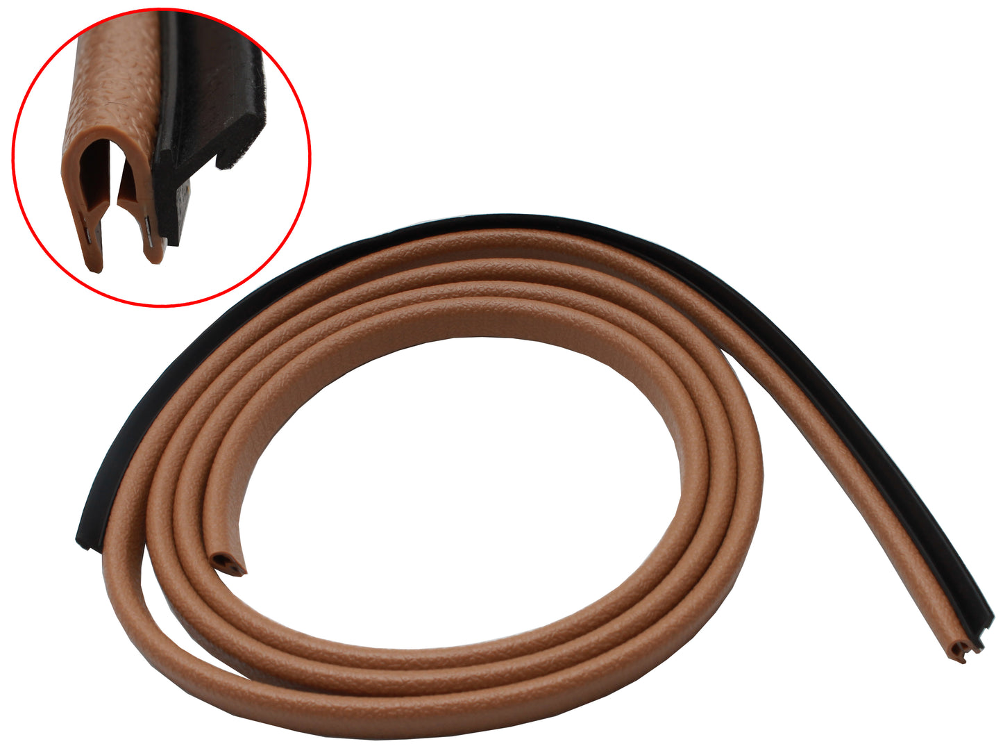 Holden Monaro Coupe Weather Seal Door Belt GAZELLE Left REAR Inner HQ HJ HX - RDB1173C