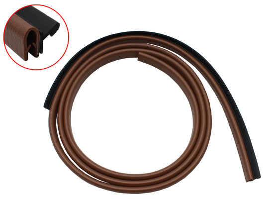 Holden Monaro Coupe Weather Seal Door Belt BROWN Left REAR Inner HQ HJ HX - RDB1173MB