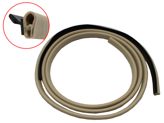 Holden Monaro Coupe Weather Seal Door Belt CHAMOIS Right REAR Inner HQ HJ HX - RDB1174CH