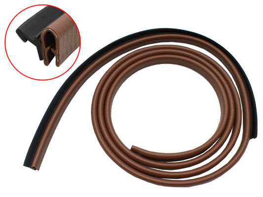 Holden Monaro Coupe Weather Seal Door Belt BROWN Right REAR Inner HQ HJ HX - RDB1174MB