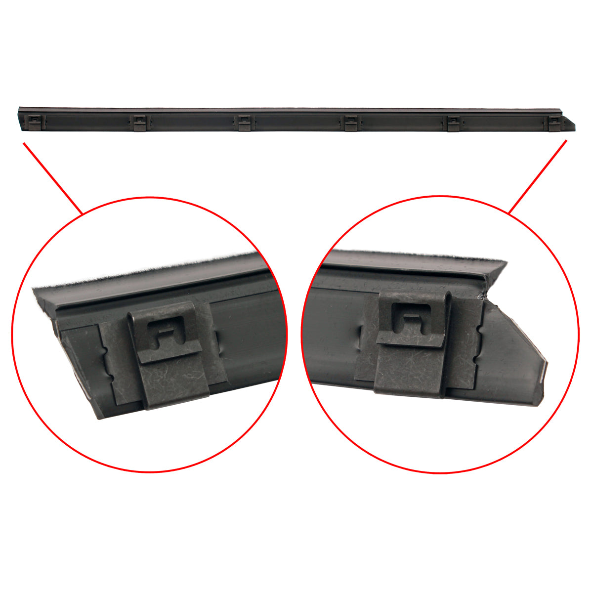 Ford Weather Seal Door Belt RIGHT FRONT OUTER XD XE XF ZJ ZL rubber - RDB2002