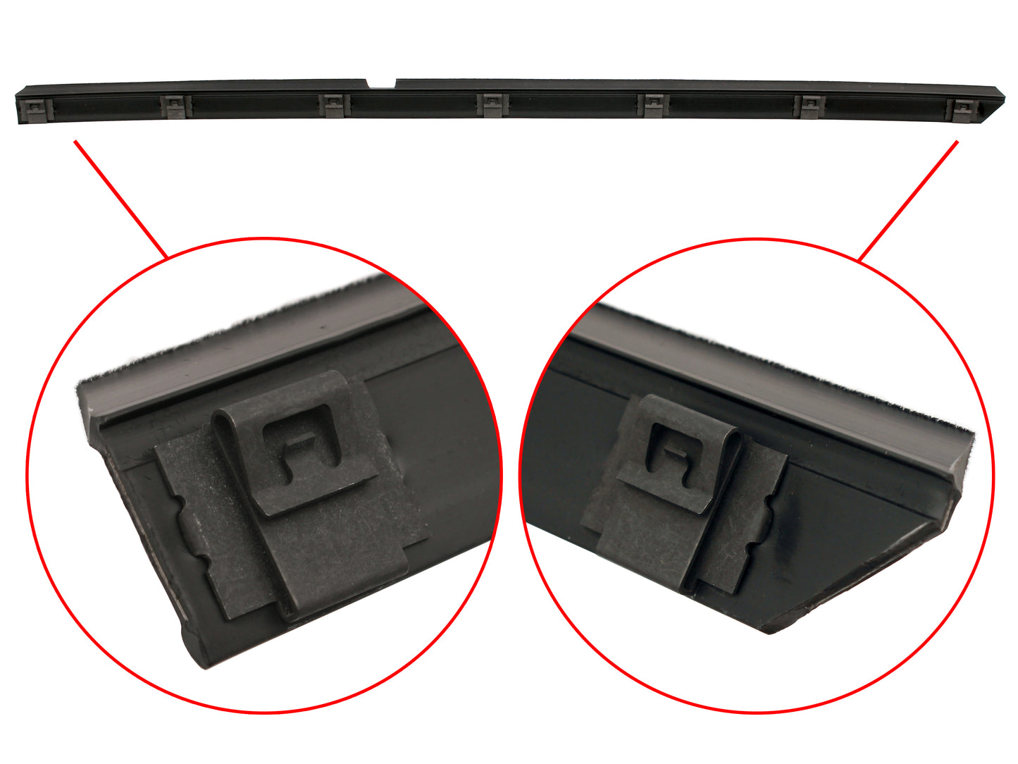 Ford Weather Seal Door Belt RIGHT REAR OUTER XD XE XF ZJ ZL rubber - RDB2004