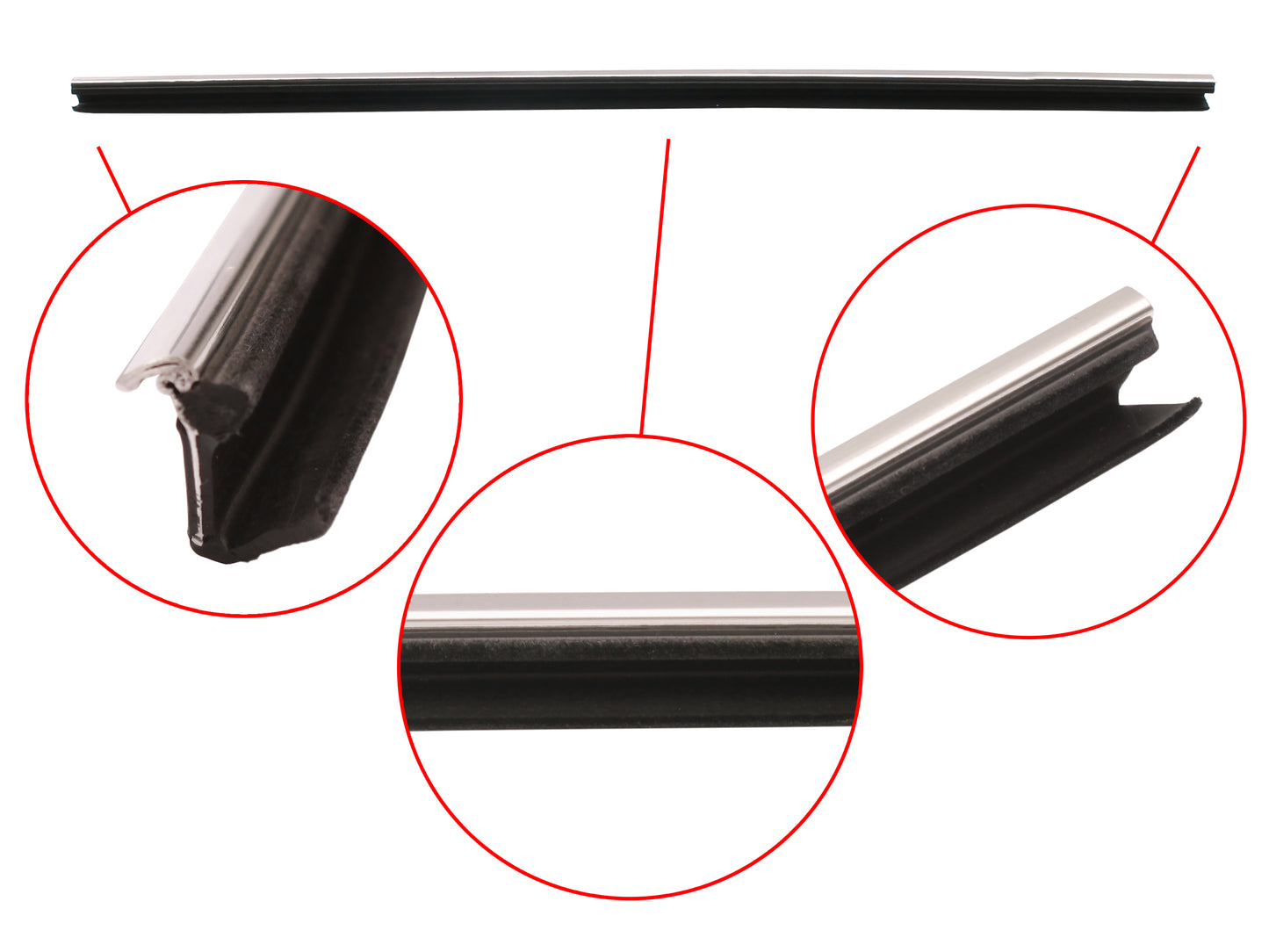 Ford Rear Quarter Panel Weather Belt x1 XA XB XC COUPE Inner Left or Right belt - RDB2013