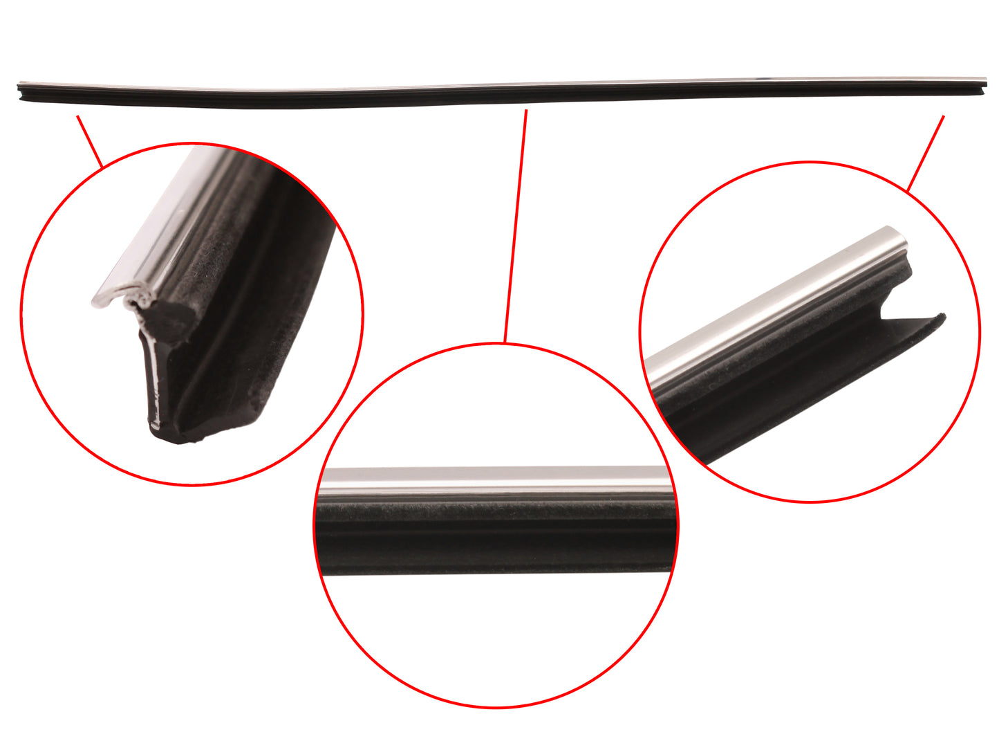 Ford Door Weather Belt RIGHT Front INNER XA XB XC Coupe Ute Van 2 Door seal - RDB2014