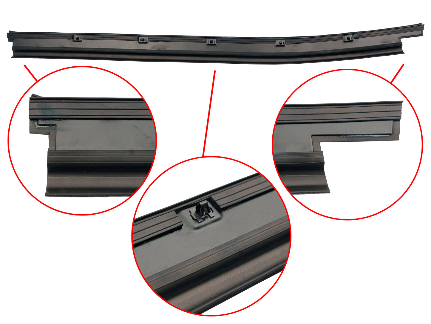 Ford Door Weather Belt LEFT Front OUTER XA XB XC Coupe Ute Van 2 Door seal - RDB2017