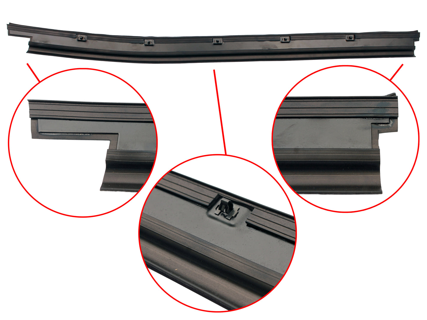 Ford Door Weather Belt RIGHT Front OUTER XA XB XC Coupe Ute Van 2 Door seal - RDB2018