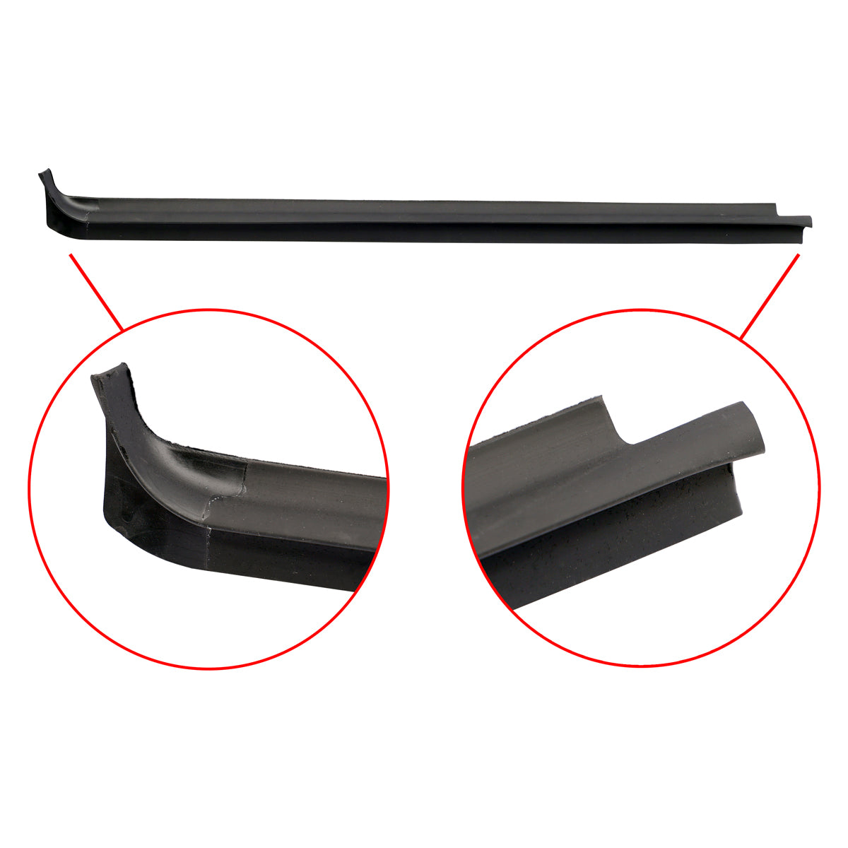 Door Belt Escort Mk1 Coupe Van Mk2 Van RHF Outer - RDB2026