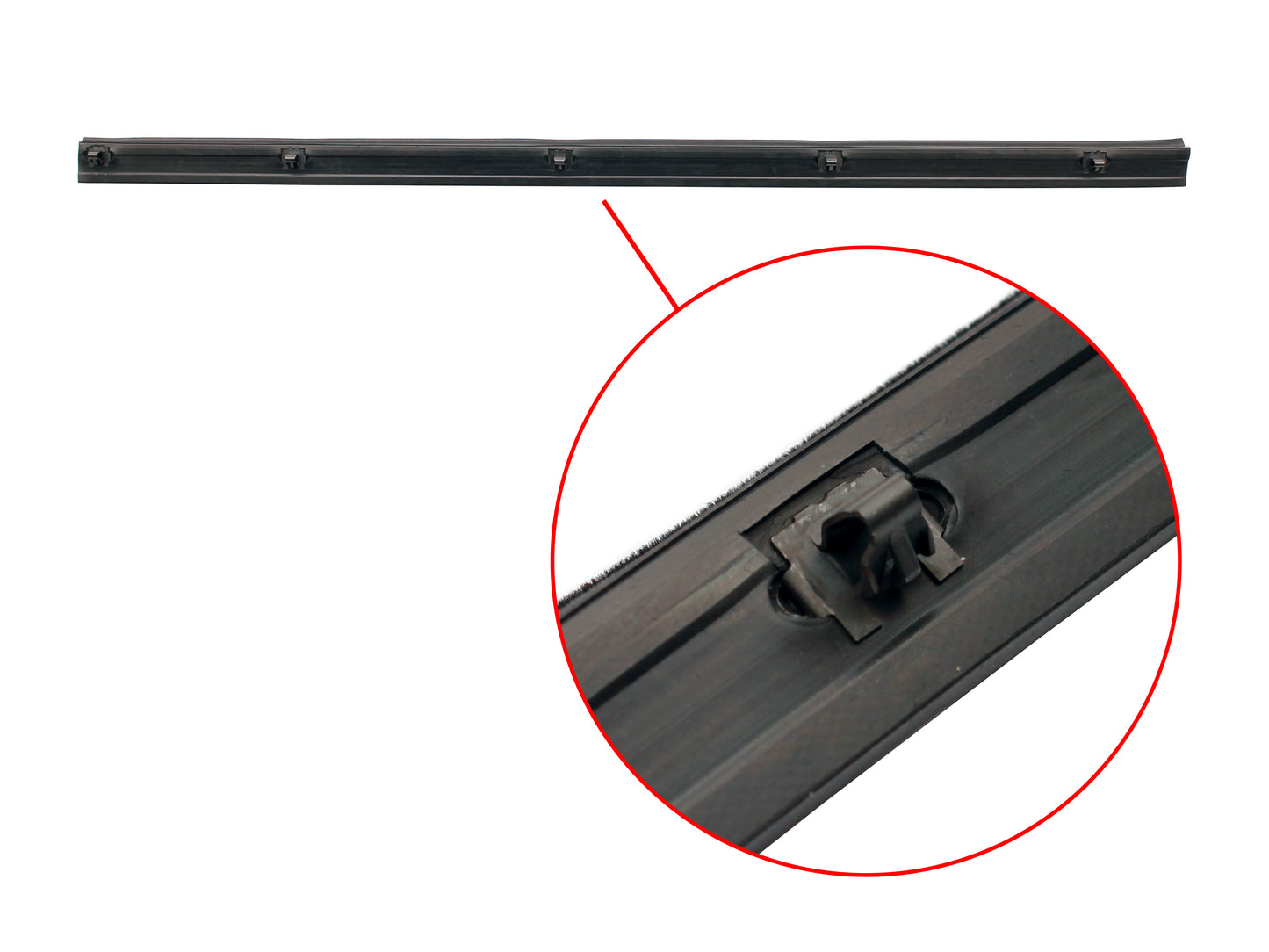Ford Door Weather Belt LEFT REAR Outer XA XB  ZF ZG seal glass window - RDB2049