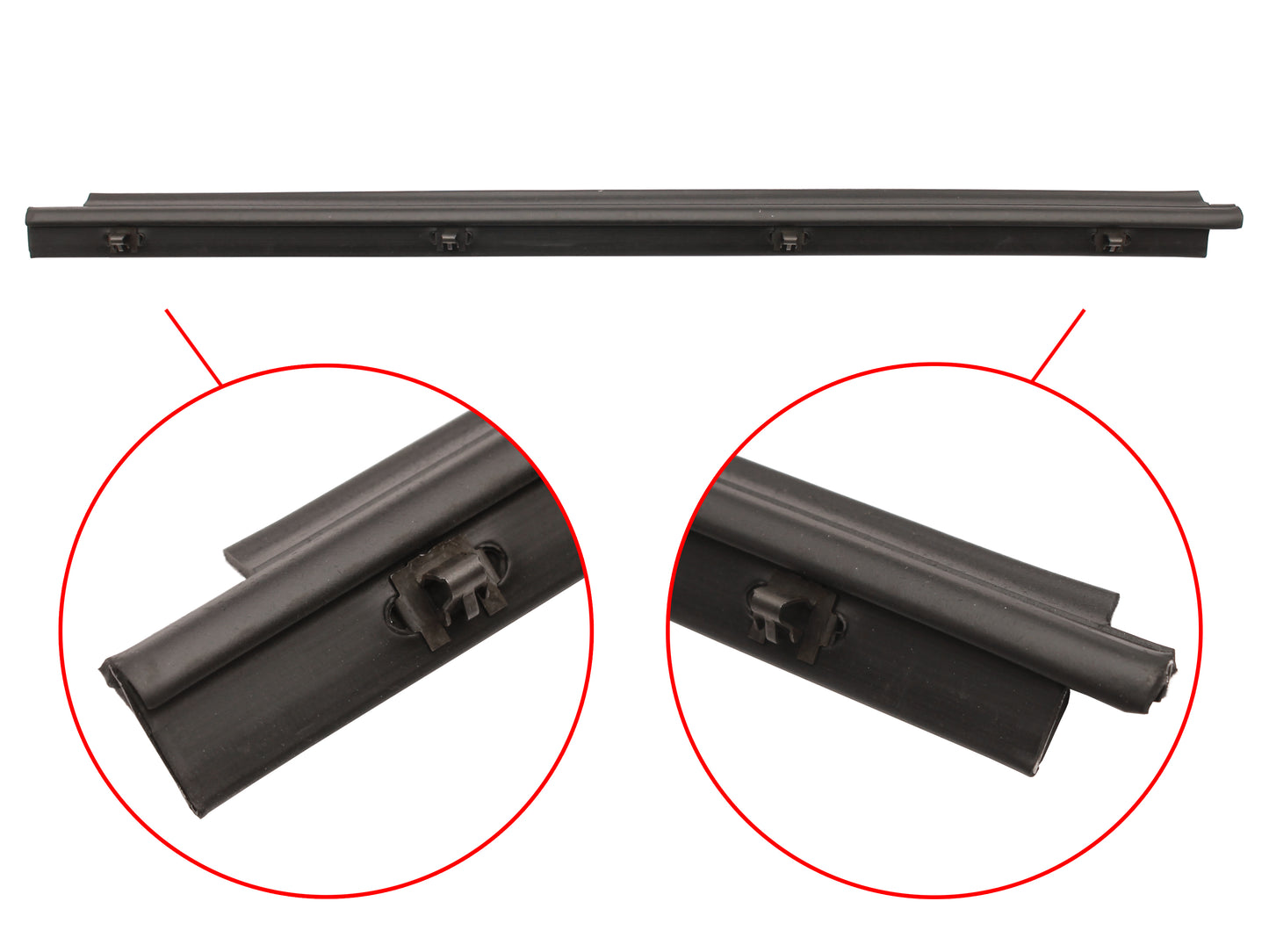 Ford Door Weather Belt Front Left OUTER XM XP Sedan / Wagon rubber seal strip - RDB2091