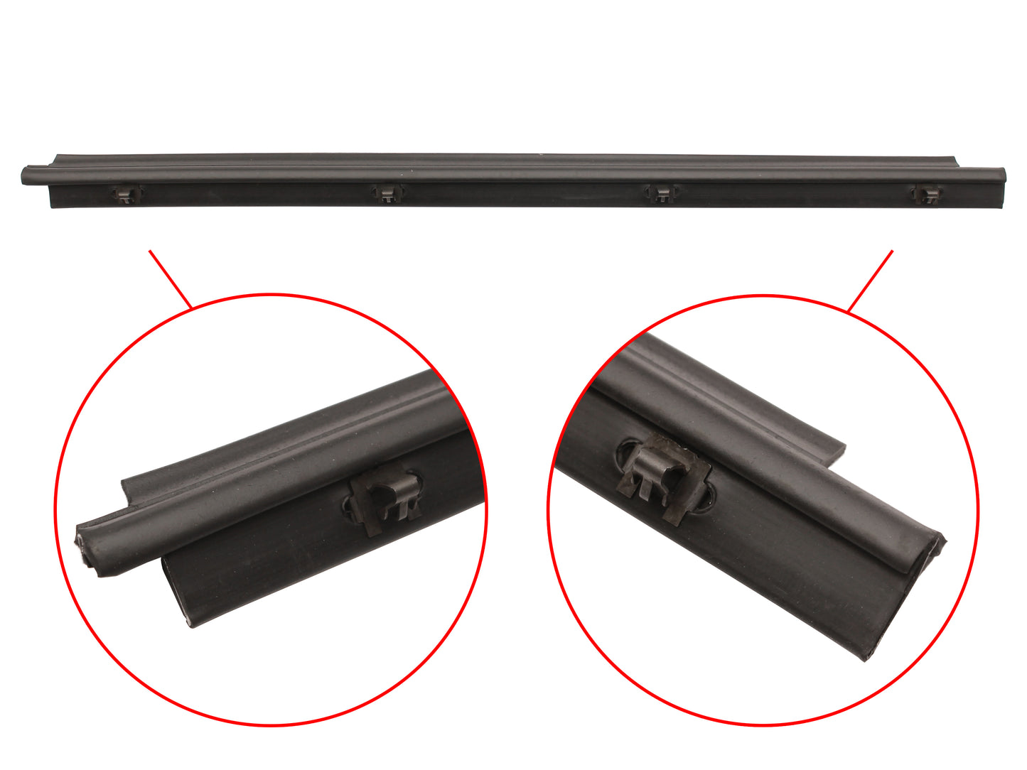 Ford Door Weather Belt Front Right OUTER XM XP Sedan / Wagon rubber seal strip - RDB2092