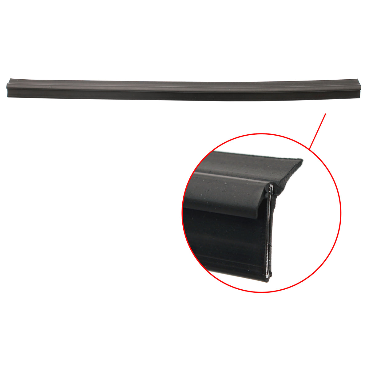 Door Belt Escort Mk2 Outer 4 Door Rear LH or RH - RDB2376