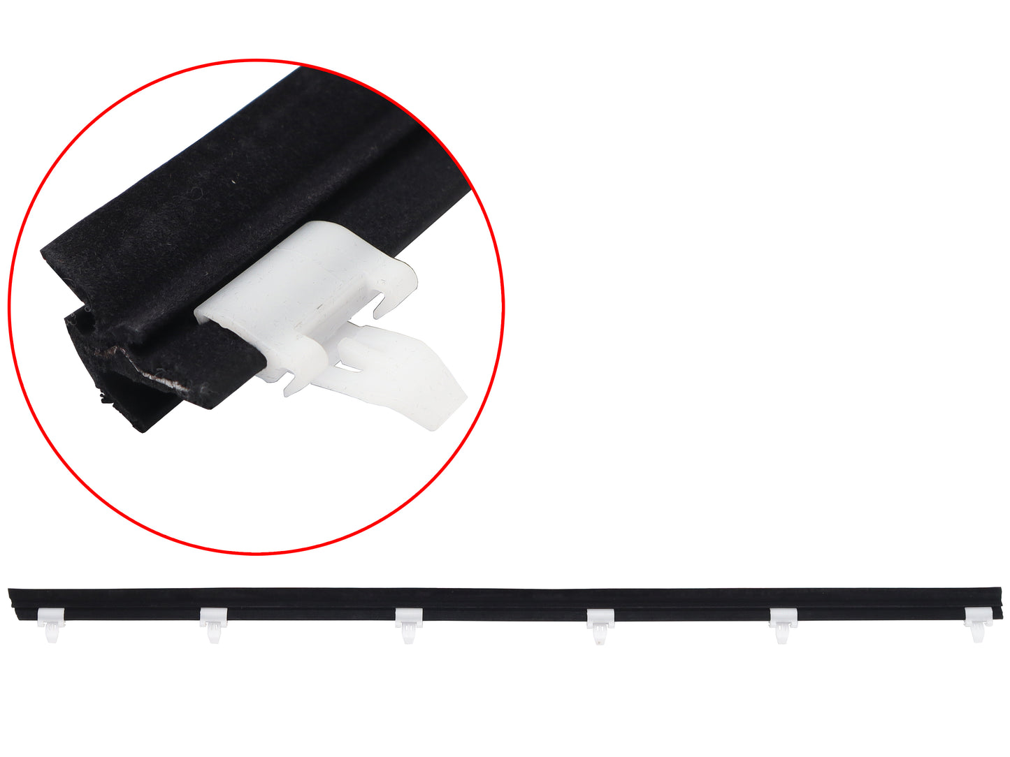 Front LH Outer Door Belt Landcruiser FJ60 - RDB3661