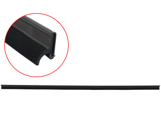 Front LH Black Trim Inner Door Belt Landcruiser FJ60 - RDB3671BL