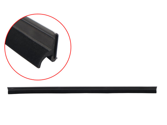 Rear RH Black Trim Inner Door Belt Landcruiser FJ60 - RDB3676BL