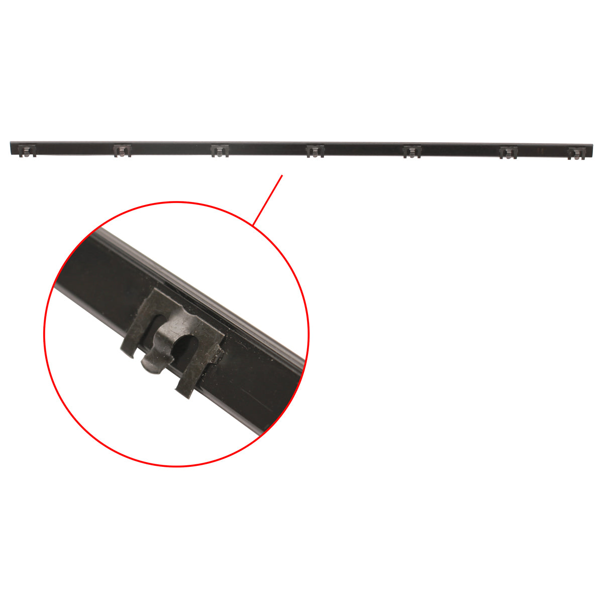 Door Belt Valiant VH CH VJ CJ VK CK CL CM 4 Door Left Hand Rear Outer - RDB5011