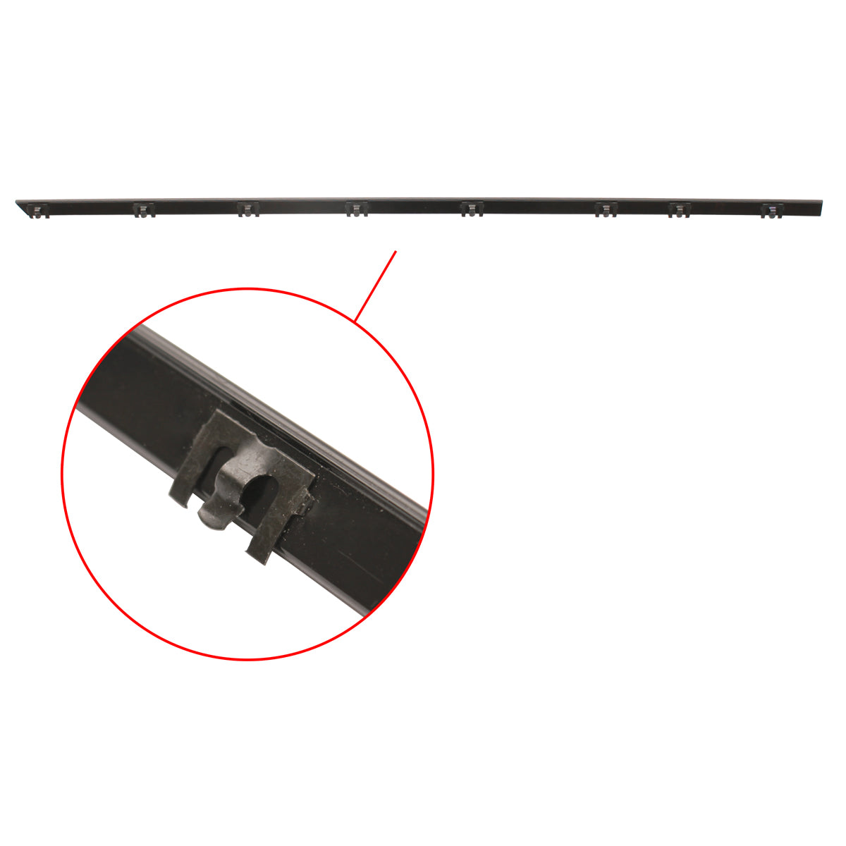 Door Belt Valiant VJ-CM LHF Inner Except Coupe - RDB5013
