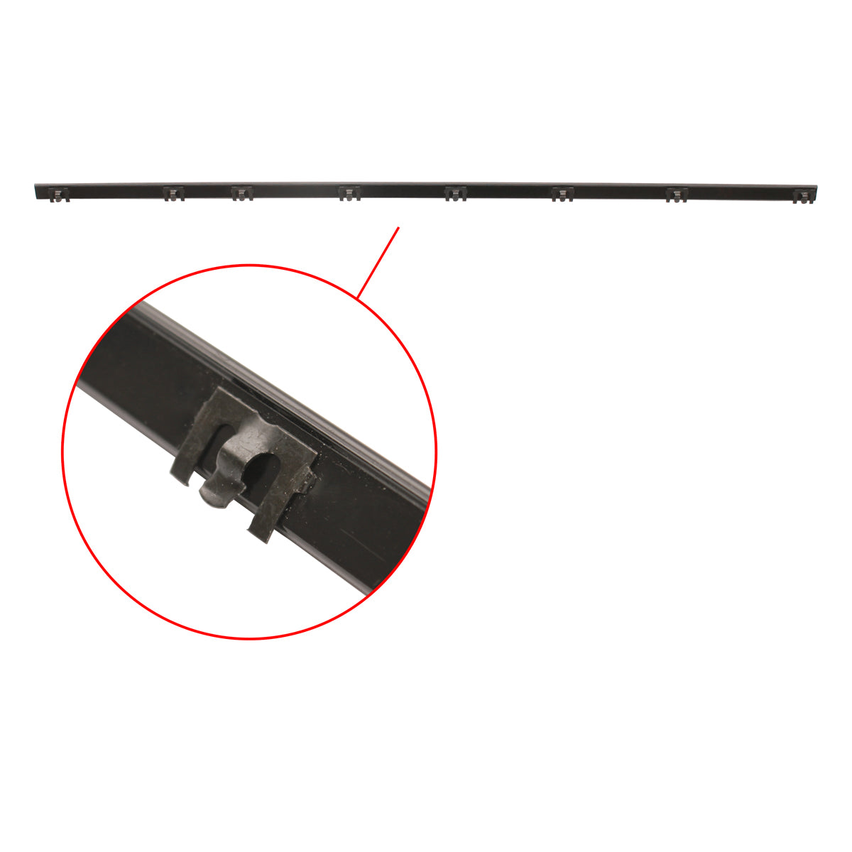 Door Belt Valiant Charger VH With Quarter Vent LHF Inner - RDB5023