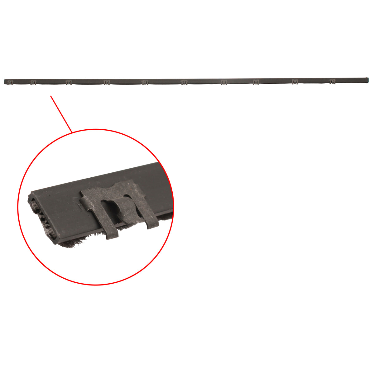 Door Belt Valiant Charger VK CK CL Left Hand Front Outer - RDB5025