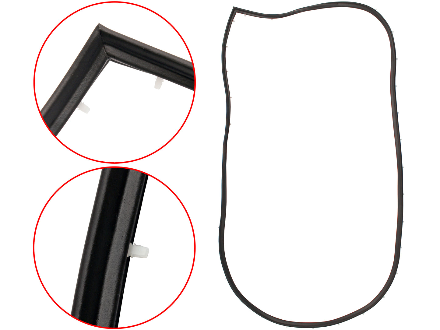 Holden FRONT RIGHT Door Seal LX UC Coupe - RDS1032