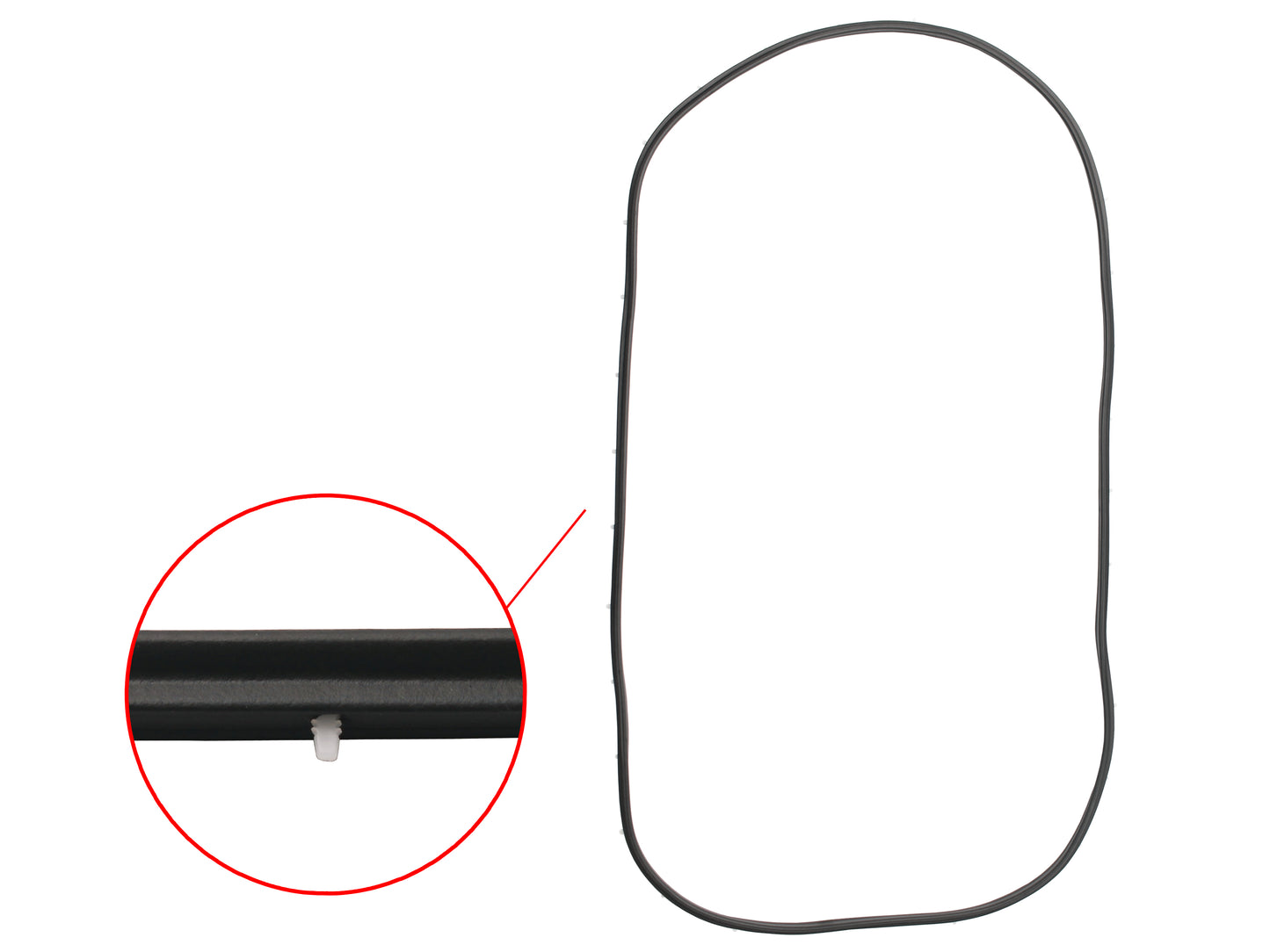 Holden FRONT Door Seal LEFT or RIGHT EJ EH All - RDS1002