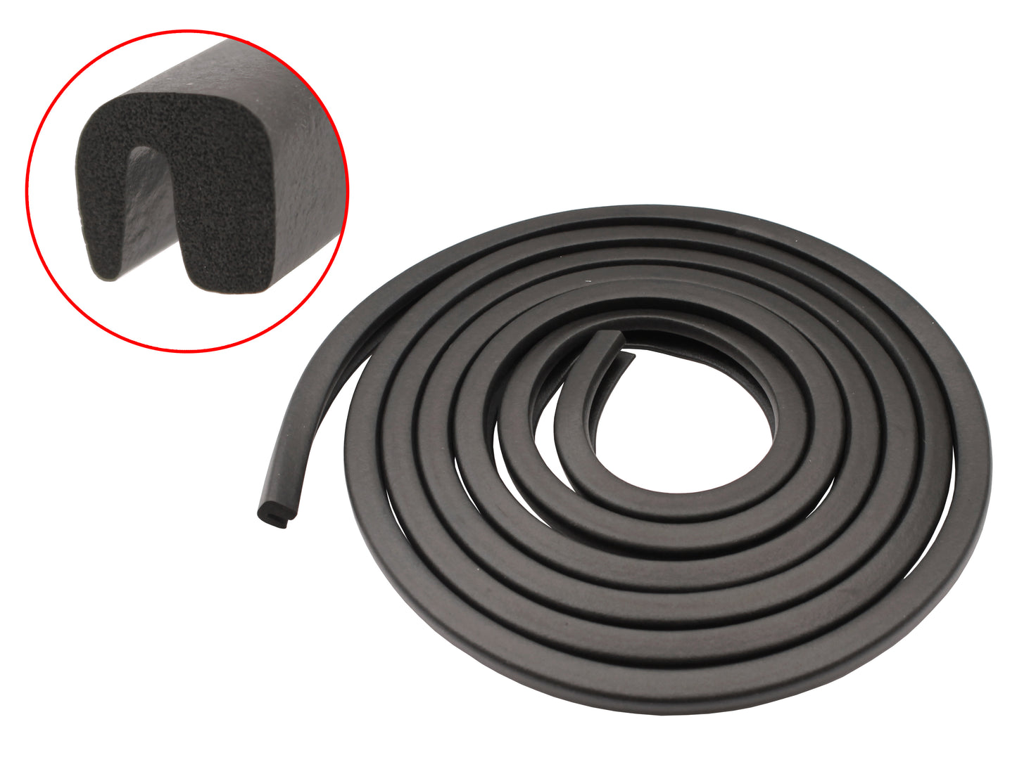 Holden Door Seal Front or Rear Inner x1 FB FC FE EK rubber weather - RDS1050