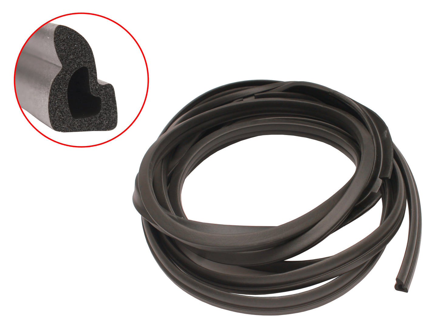 Holden Rear Door Body / Outer Seal x1 Left or Right FB FC FE EK rubber weather - RDS1055