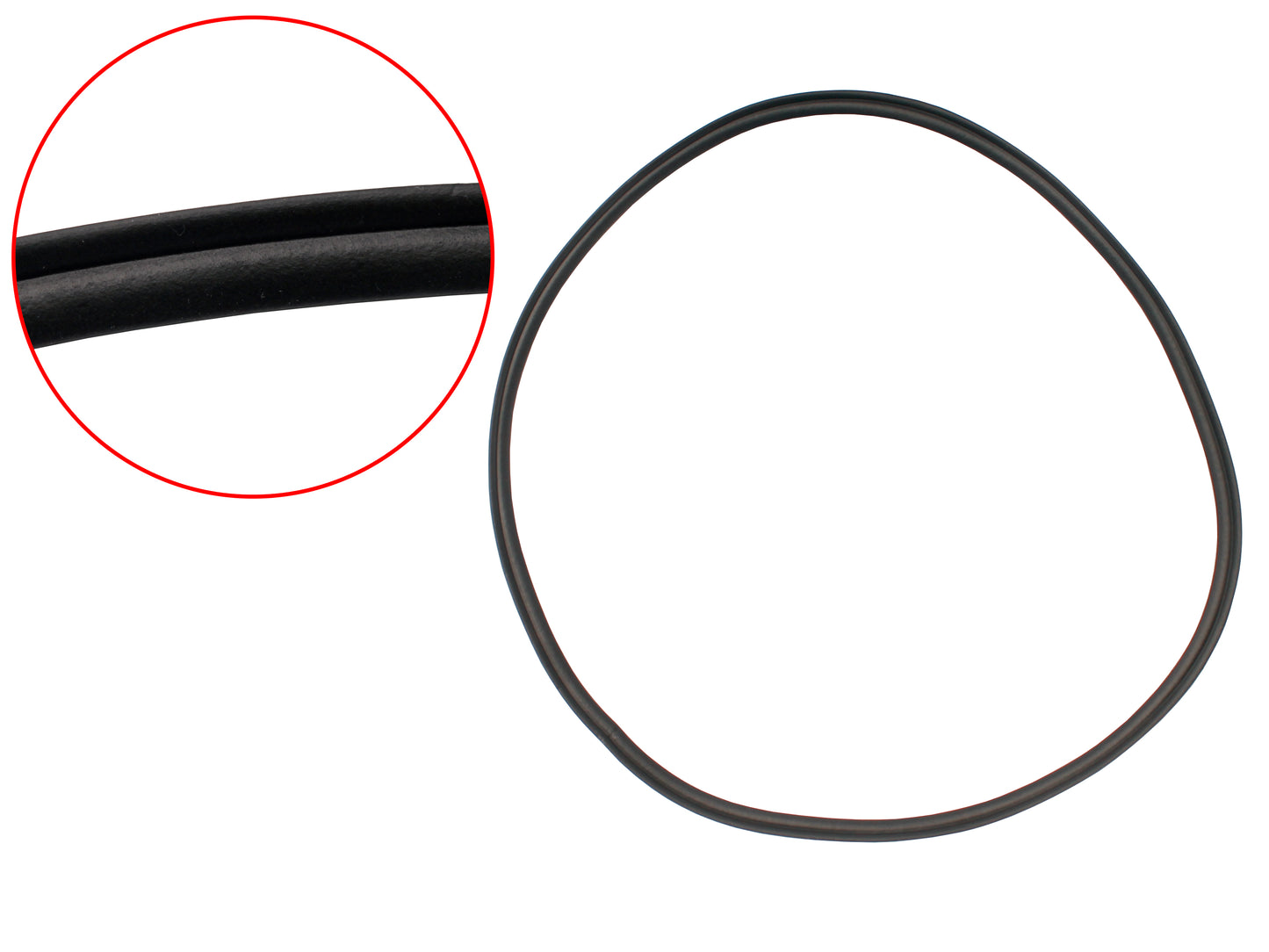 Holden Spare Wheel Door Seal FE FC FB EK Ute Van panel cover rubber - RDS1062