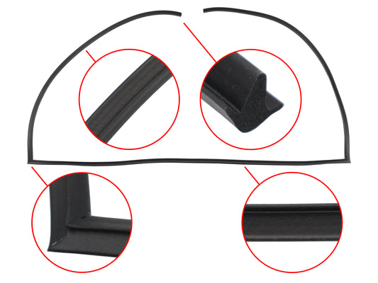 Holden UPPER Tailgate Rubber Seal FJ Panel Van panelvan tail gate - RDS1096