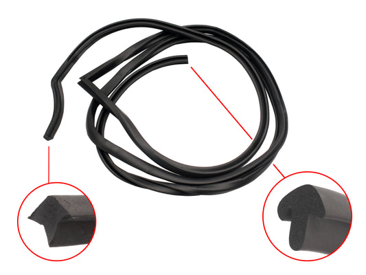 Ford Rubber Door Seal Rear RIGHT XK XL XM XP Sedan - RDS2019H