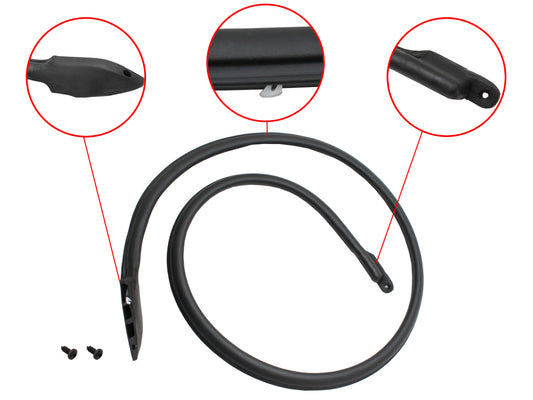 Ford Rear Door Seal Right LOWER XA Falcon ZF Fairlane Sedan rubber weather - RDS2058